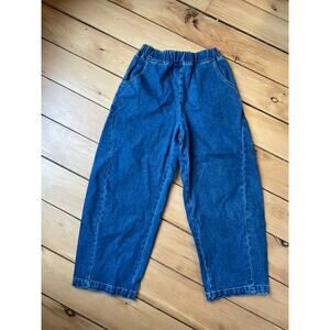 Le Bon Shoppe Arc Pants Size Medium Blue Denim